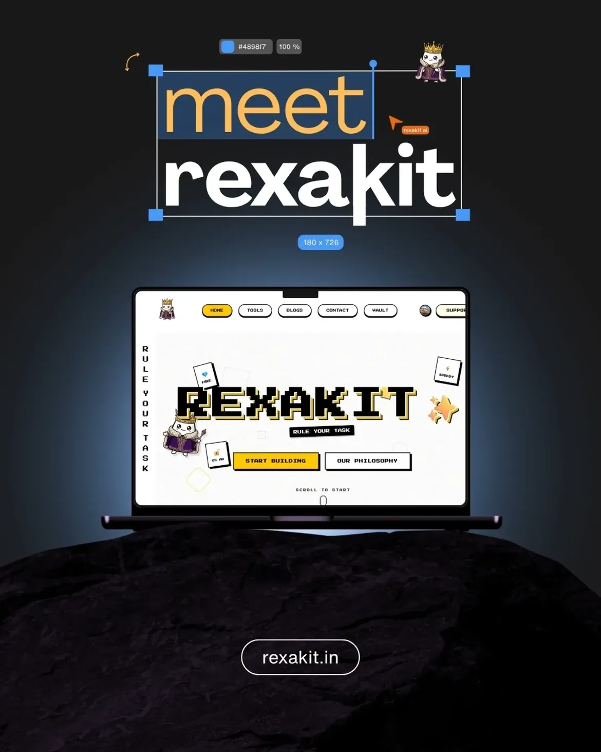 Meet RexaKit: Digital Launch & Mascot 'Rex'